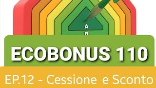 CESSIONE DEL CREDITO vs SCONTO IN FATTURA Cosa scegliere con LECOBONUS 110 [upl. by Eintrok508]