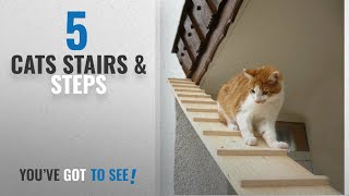 Top 10 Cats Stairs amp Steps 2018 Elmato Cat Stairs 2 m [upl. by Naujid]