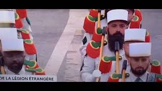 DÉFILÉ DU 14 JUILLET 2024 🇨🇵🇨🇵 PARIS France ❤️ 💥 SOLDATS PIONNIERS DE LA LÉGION ÉTRANGÈRE [upl. by Geiger]