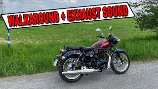 2021 Benelli Imperiale 400  Walkaround  Exhaust sound RED EURO5 [upl. by Anilemrac]