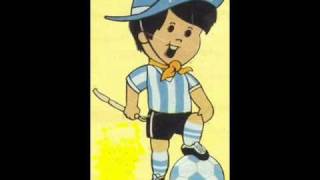 ARGENTINA TE QUEREMOS VER CAMPEON  PLANTEL SELEC ARG 78wmv [upl. by Primavera]