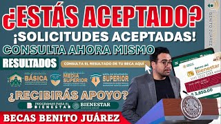 ✅🤩¡YA ERES BENEFICIARIO DE LAS BECAS✅🤩¿CÓMO SABER SI FUI ACEPTADO AL PROGRAMA ENTÉRATE [upl. by Neyud]