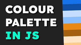 Easy JavaScript Tutorial Create Complementary Colour Palettes [upl. by Cleodel777]