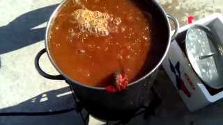 Crawfish refuses to be boiled alive May 2011 [upl. by Nwahsat]