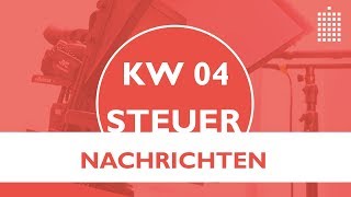 Steuernachrichten  Update 042019  Kostenlos amp schnell informiert [upl. by Alta]