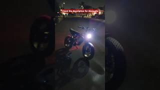 New Ghostcat F3 with Redshift Arclight pedals ebike mod [upl. by Nemzzaj]