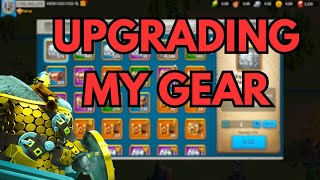 Upgrading MY INFANTRY GEAR for KVK Rise of Kingdoms [upl. by Notnyw]