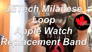 JETech Milanese Loop Stainless Steel Apple Watch Replacement Strap [upl. by Lisa]