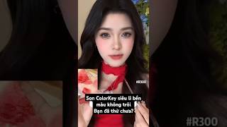 Son colorkey bền màu không trôi bạn đã thử chưa soncolorkey colorkey short lipstick trend [upl. by Waneta]