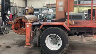 Rear Leaf Spring Replacement  Freightliner Claw Truck [upl. by Dnanidref]