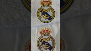 Real Madrid Player vs Fan Home Jersey Comparison  2425 shorts [upl. by Croydon]