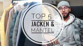 TOP 5 JACKEN amp MÄNTEL für den HerbstWinter  Outfitinspirationen  Philipp Lüders [upl. by Tekla542]