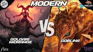 Goblins VS Golgari Midrange MTG Modern [upl. by Gnet148]