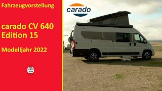 Camper VAN carado CV 640 Edition 15 mit Aufstelldach [upl. by Eecrad7]