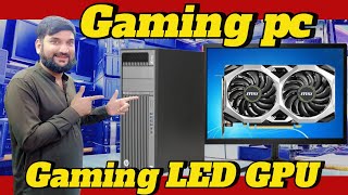 Low price Gaming PC  Gaming LED  GPU  gaming pc build in pakistan  hallroad Lahore [upl. by Ananna980]