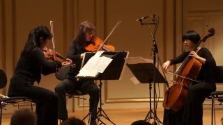 Beethoven String trio op 9 No 1  trio oreade Zurich [upl. by Eleazar]