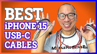 I Tested 20 USBC Cables  Heres My Top 5 Cables For The iPhone 15 [upl. by Suellen]