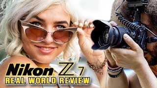 Nikon Z7 Real World Review vs D850 vs Sony a7R III vs Canon EOS R [upl. by Anahtor]