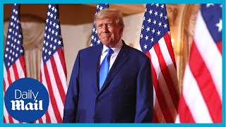 Donald Trump claims midterm election wins at MaraLago watch party [upl. by Nivac371]