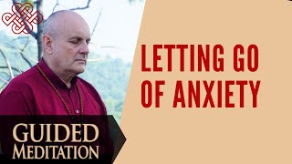 Guided Meditation  Letting go of anxiety [upl. by Ahsael379]