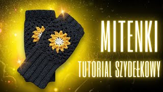 Zróbmy razem jesienne mitenki Tutorial szydełkowy od sznurekzpetelka [upl. by Rramel]