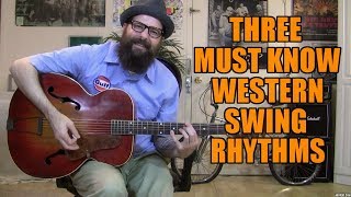 3 Must Know Western Swing Rhythms [upl. by Elok]