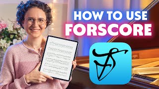 How to Use forScore on iPad for Sheet Music [upl. by Marion]