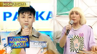 Benedix is surprised at Vice Gandas question  Its Showtime Madlang PiPOLL [upl. by Naiditch]