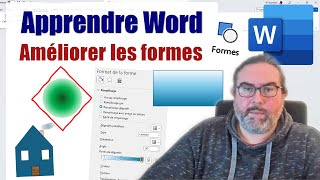 Remplissage et Contours de Formes sous Word [upl. by Nirehtac]