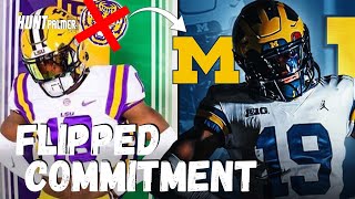 REACTION 1 QB Bryce Underwood Flips To Michigan  What Does This Mean For LSU Football Recruiting [upl. by Nitsreik284]