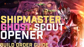 Halo Wars 2  Shipmaster Ghost Opener Competitive Strategy  Best Scout Opener in the new Meta [upl. by Norbert]