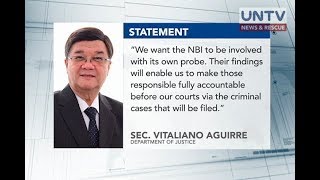 Pananagutan ng mga responsable sa sunog aalamin sa imbestigasyon ng NBI [upl. by Elery]