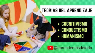 TEORÍAS DEL APRENDIZAJE  Cognitivista Conductista Conectivista Constructivista  LEARNING THEORIES [upl. by Coplin]