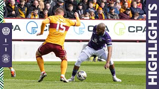 Highlights Motherwell 1 Hibernian 1  cinch Premiership [upl. by Mauri]