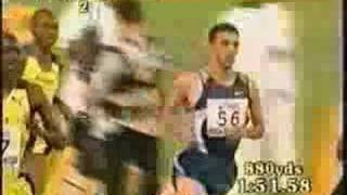 Hicham El Guerrouj sets a world record in the mile [upl. by Roti877]