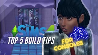 Top Build Tips for Console Players Sims 4 thesims4 thesims [upl. by Kirsti438]