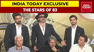 Stars Of 83 Former Indian Cricketers amp Cast Of 83 In Conversation With Rajdeep Sardesai  Exclusive [upl. by Durand]