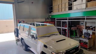 Toyota Land Cruiser 78 Series Conversion to OffRoad Camper [upl. by Bayer4]