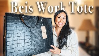 Beis Work Tote Unboxing [upl. by Akcire]