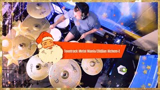 CHRISTMAS VACATION  Toontrack Metal Mania EZXZildjian AlchemE [upl. by Aifos]