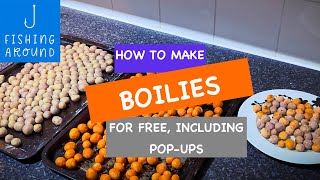 How to make FREE boilies  Fishing Around [upl. by Bostow]