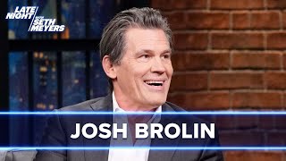 Josh Brolin on SNLs FirstEver The Californians Sketch The Goonies Longevity and Dune Part Two [upl. by Eromle]