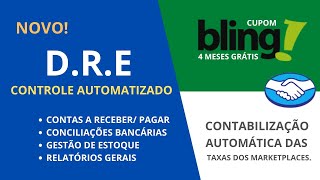 DRE Taxas Contabilização e Relatórios Financeiro Bling ERP [upl. by Massimo779]