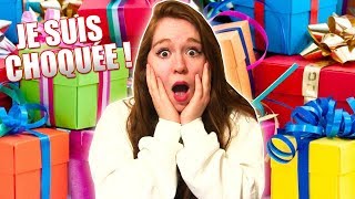 JE SUIS CHOQUÉE PAR MES CADEAUX DANNIVERSAIRE  😱 [upl. by Girardi]