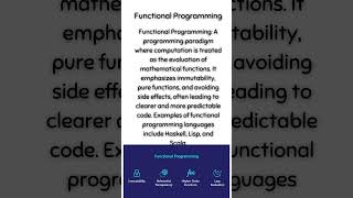 Functional Programming [upl. by Ailecra]