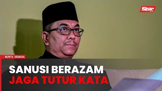 Sanusi menjunjung kasih Sultan Selangor perkenan permohonan ampun [upl. by Elleniad161]