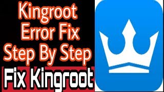 How to Fix Kingroot Error  Fix Kingroot root 2017 [upl. by Jerz]