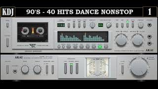 90s  40 DANCE HITS NONSTOP VOL 1  KDJ 2021  YouTube Music [upl. by Kaliope]