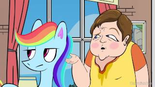 Wyatt e Rainbow Dash  Fandublado  MAD [upl. by Noraha]