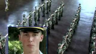 Plebe Summer 2009 Platoon Drill Competitionflv [upl. by Annodam]